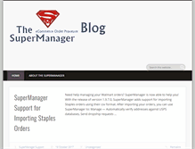 Tablet Screenshot of blog.thesupermanager.com